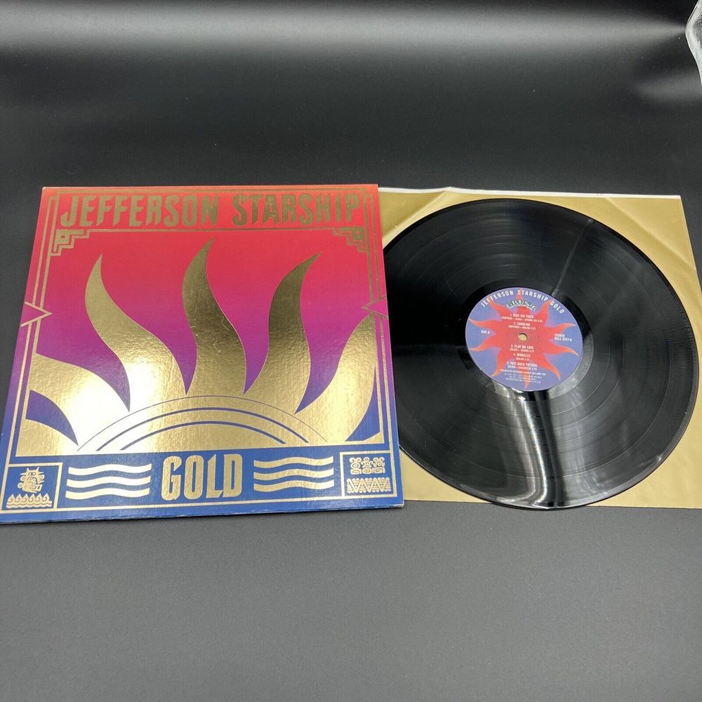 Jefferson Starship Gold Vinyl 33 LP BZL1-3247-B Grunt Records‎ 1975